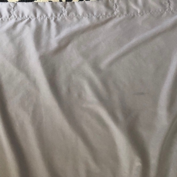 HIG Gray Cascading Ruffle Shower Curtain 72X72 100% Polyester Boho Theme Bath - Picture 3 of 5